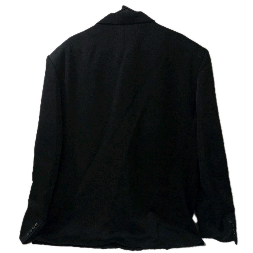 Richard Harris Mens Black 3-Button Tailored Blazer Jacket Size 50L - Picture 7 of 8